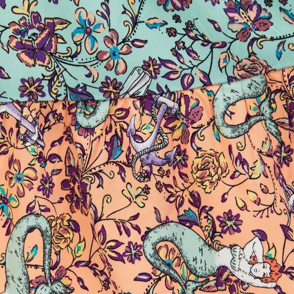 TORRID Challis Surplice Skater Midi Dress SIZE 3 - Picture 2 of 4